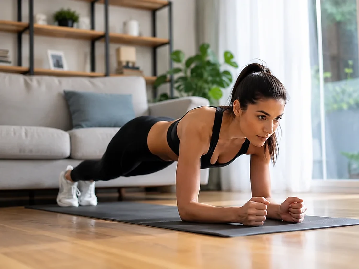 At-home workout article