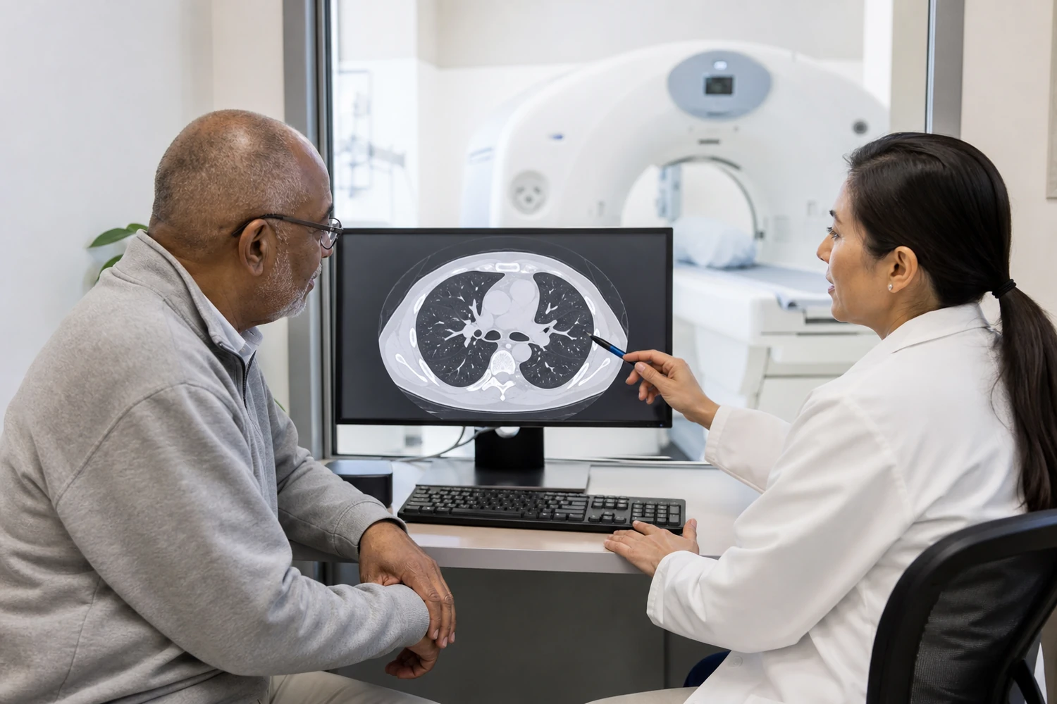 Lung Cancer Screening — Low-Dose CT Eligibility and Results