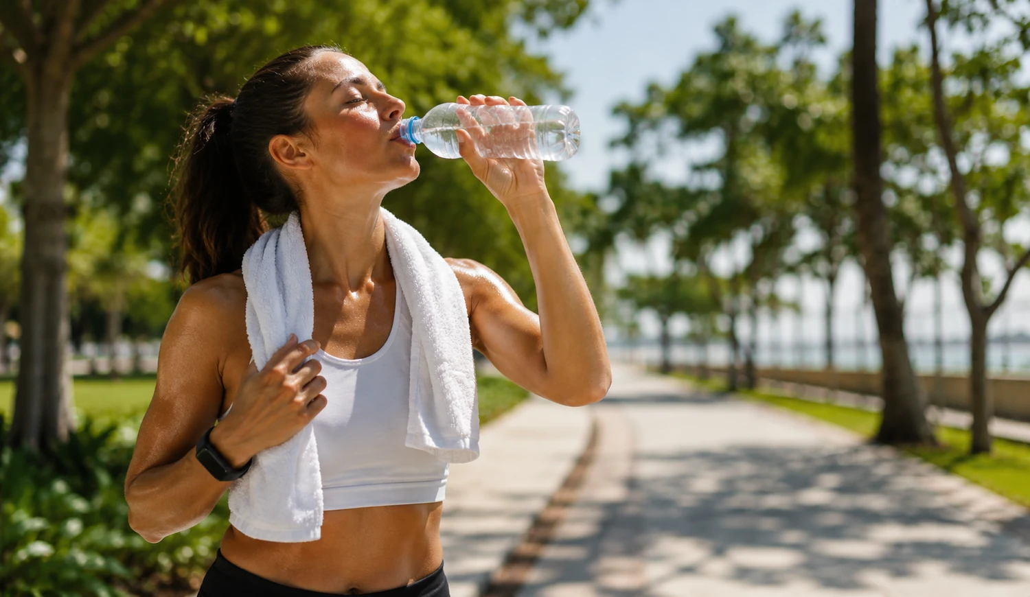 Outdoor Exercise in Hot Weather: Hydration, Heat, and Workout Safety