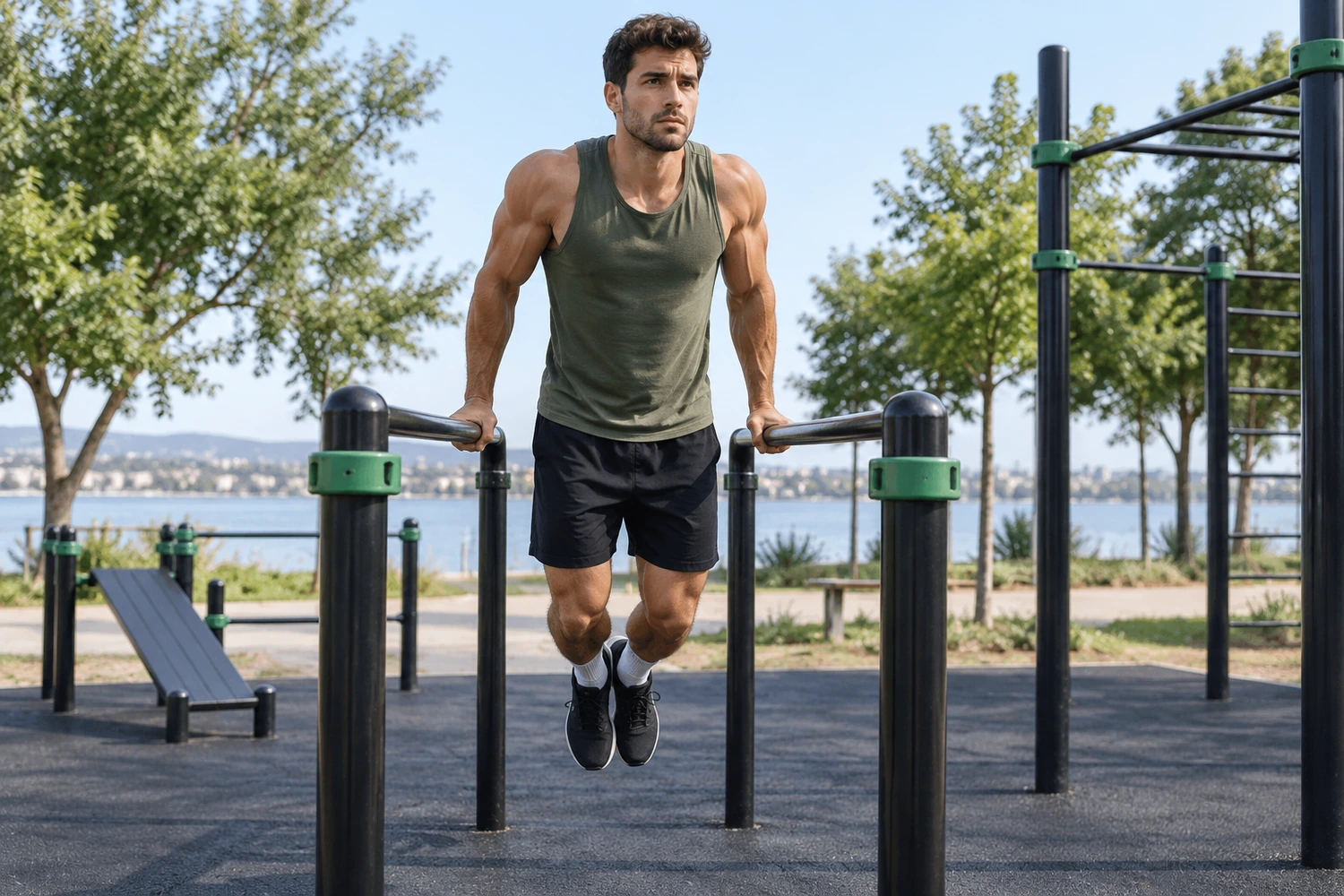 Parallel Bar Dips: Proper Form, Muscles Worked and Beginner Progressions