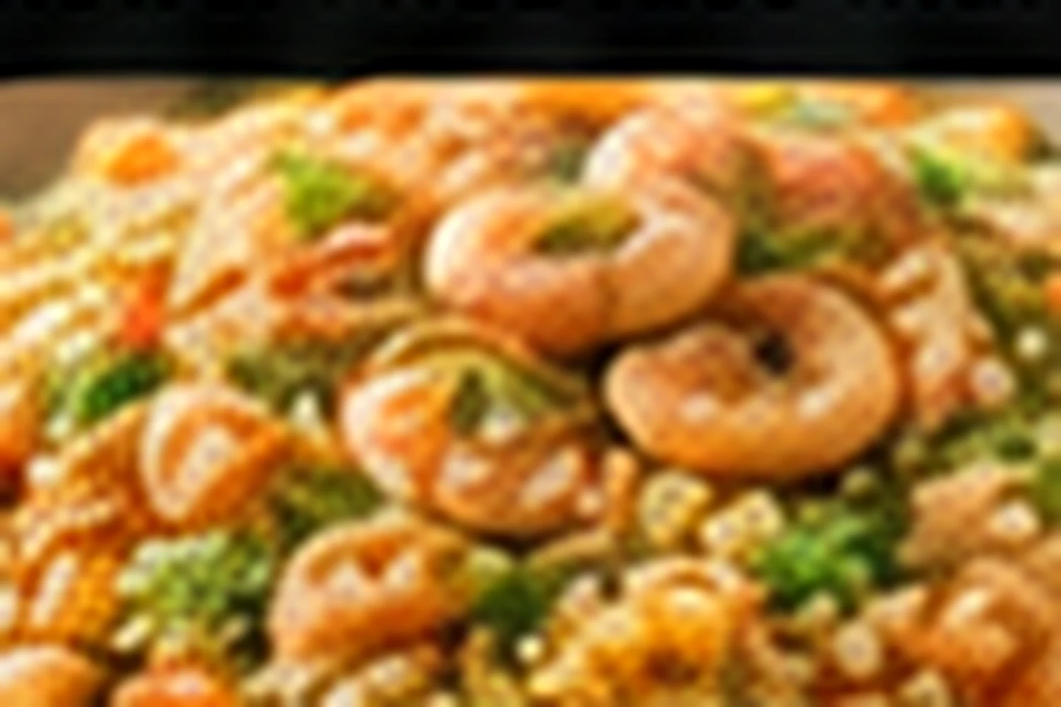 Cauliflower Fried Rice with Shrimp and Edamame