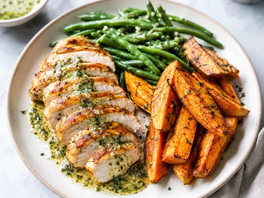 Chicken Sweet Potato Plate