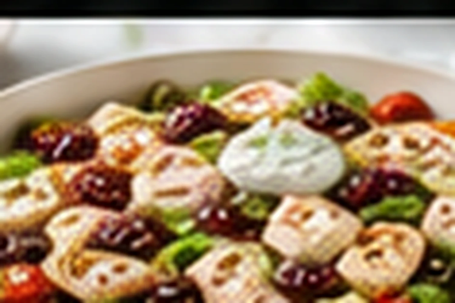 Cranberry Walnut Chicken Spinach Salad with Apple