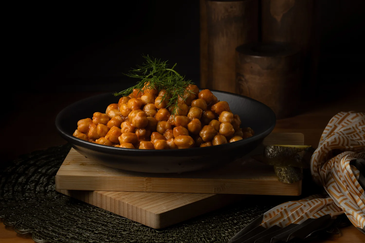 Crispy Buffalo Roasted Chickpeas