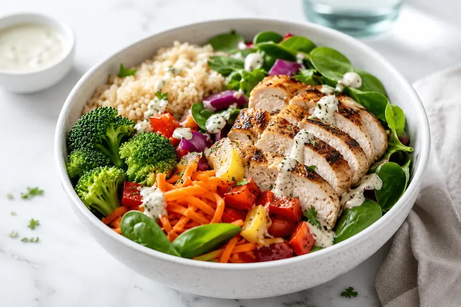Grilled Chicken Power Bowl