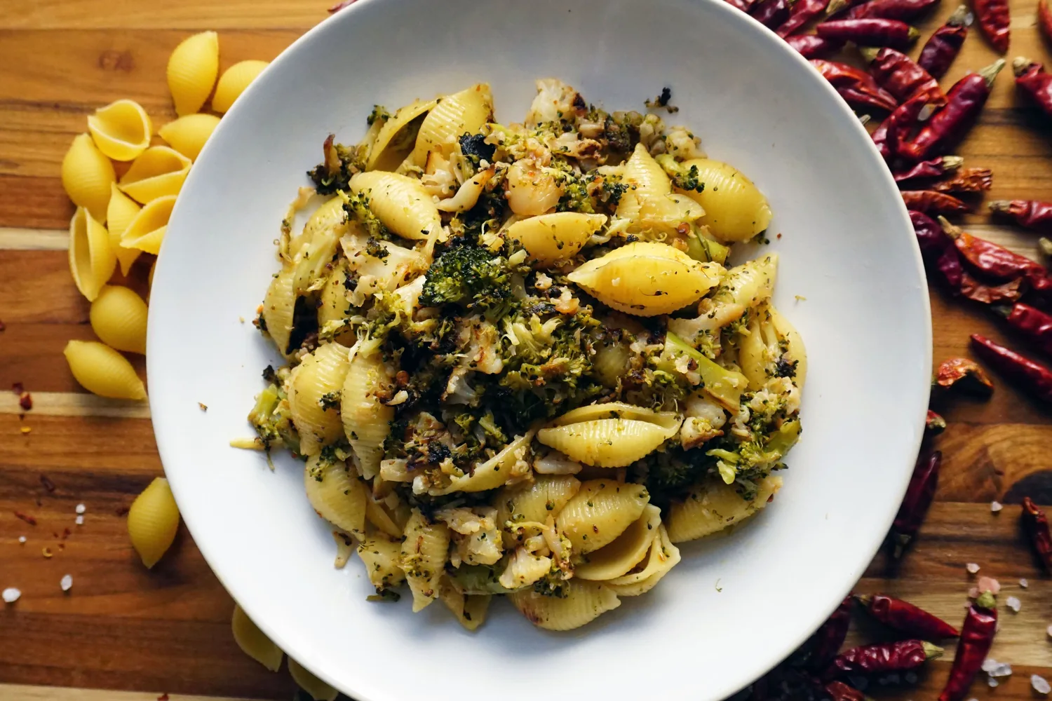 High-Protein Broccoli Cheddar Orzo with White Beans