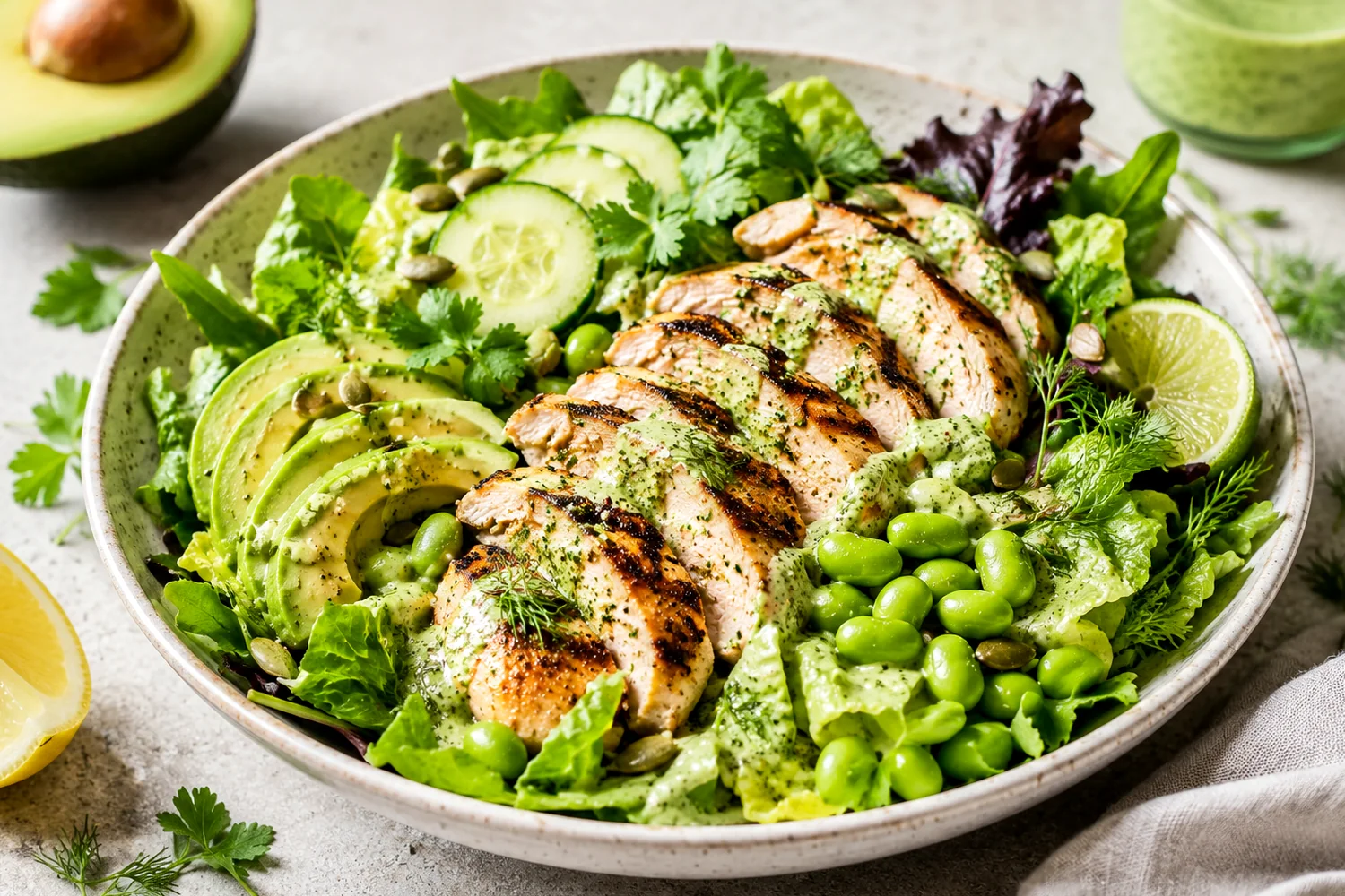 Lemon Garlic Turkey Zucchini White Bean Skillet