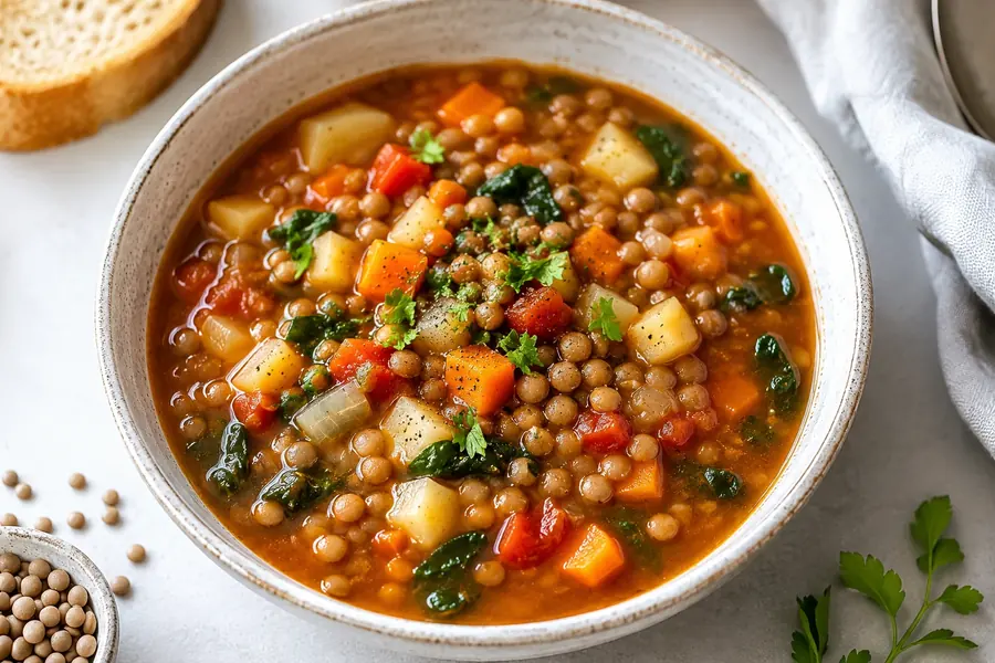 Lentil Vegetable Soup