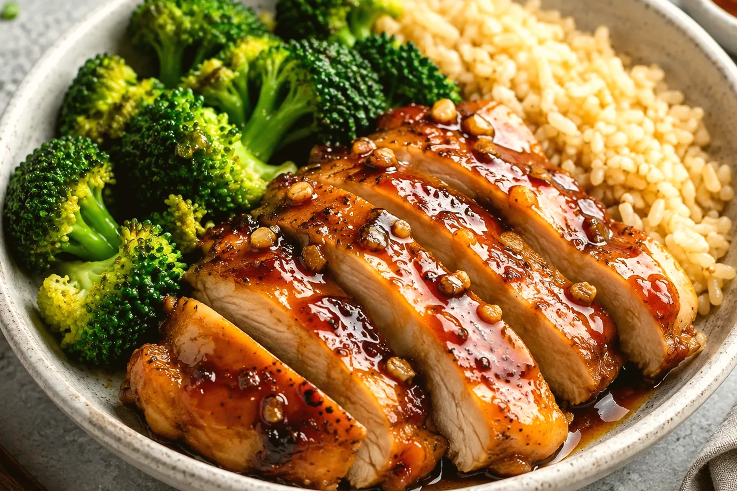 One-Pot Turmeric Chicken Brown Rice and Broccoli