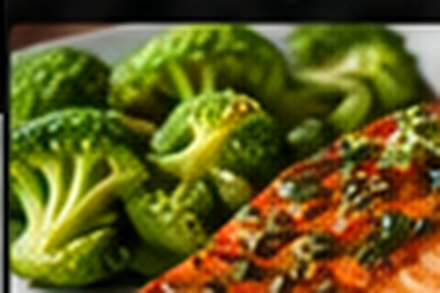 Sriracha Honey Glazed Salmon with Broccoli and Brown Rice