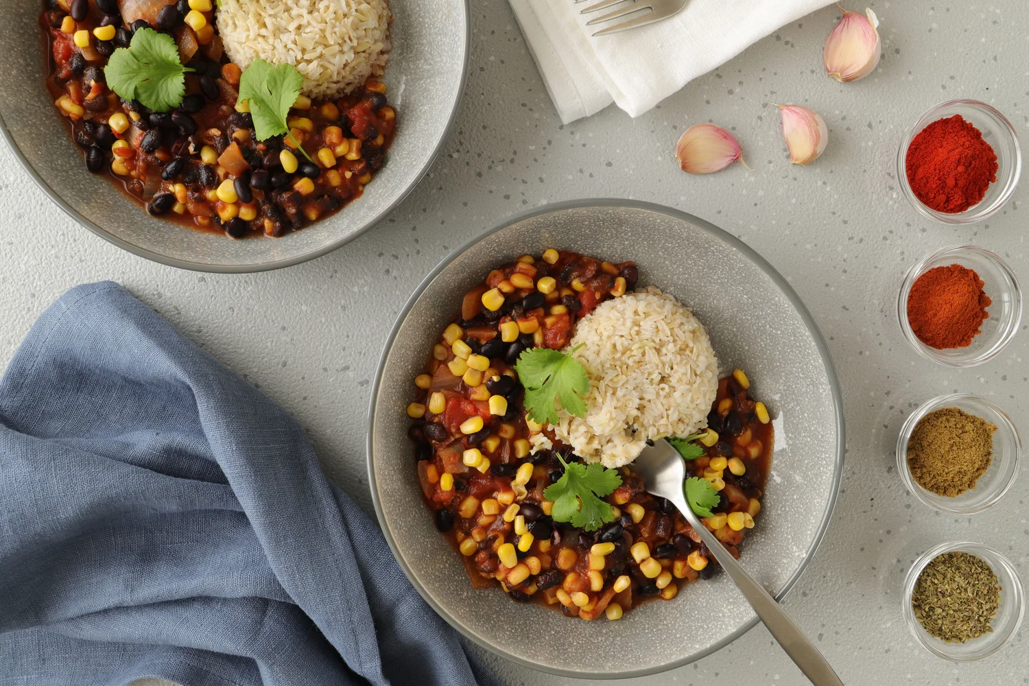 Healthy Sweet Potato and Black Bean Chili